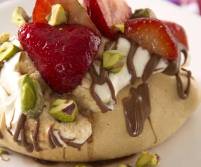 Pavlova-met-aardbeien