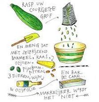 Courgettecake Yvette van Boven